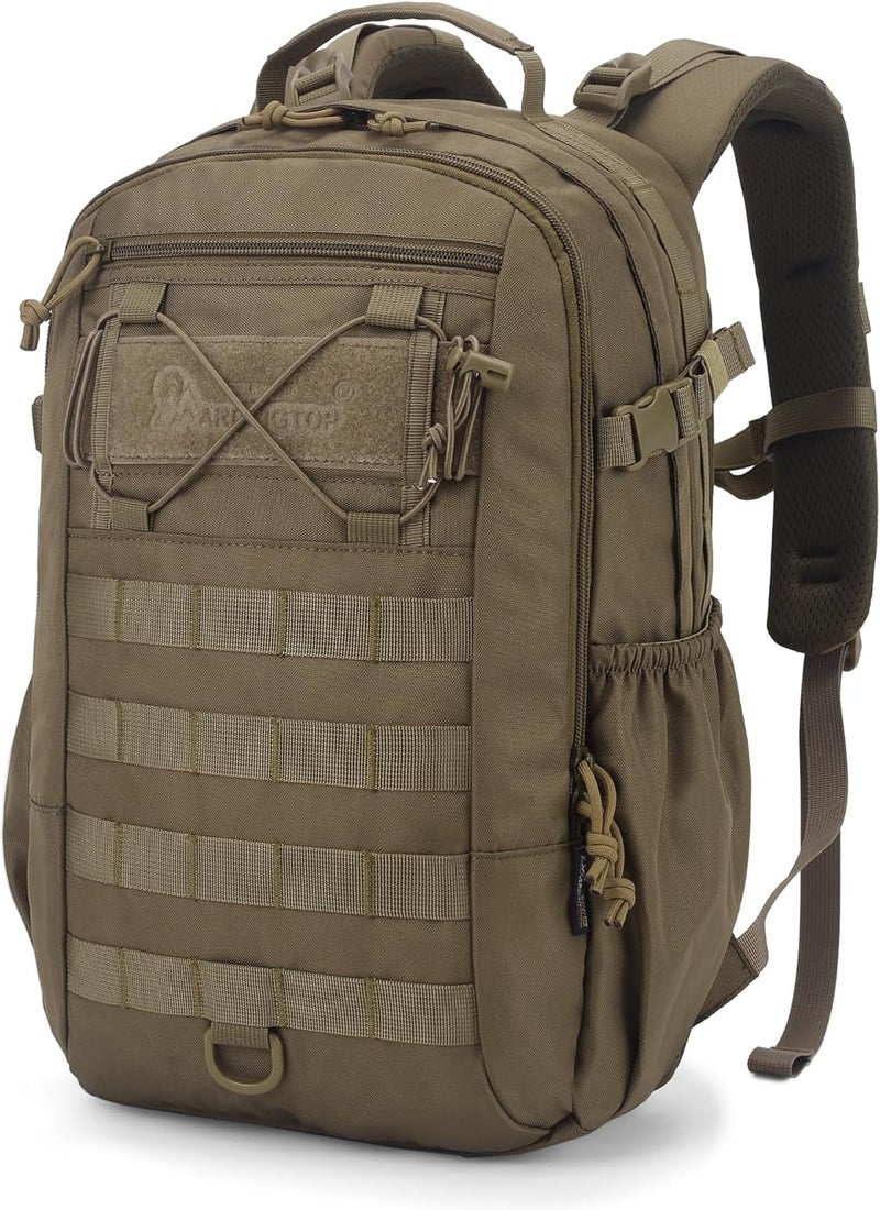 Mardingtop حقيبة ظهر عسكرية تكتيكية للرجال 20 لتر مولي رucksack EDC حقيبة نهارية للتنزه والسفر والتخييم والصيد - Image 1